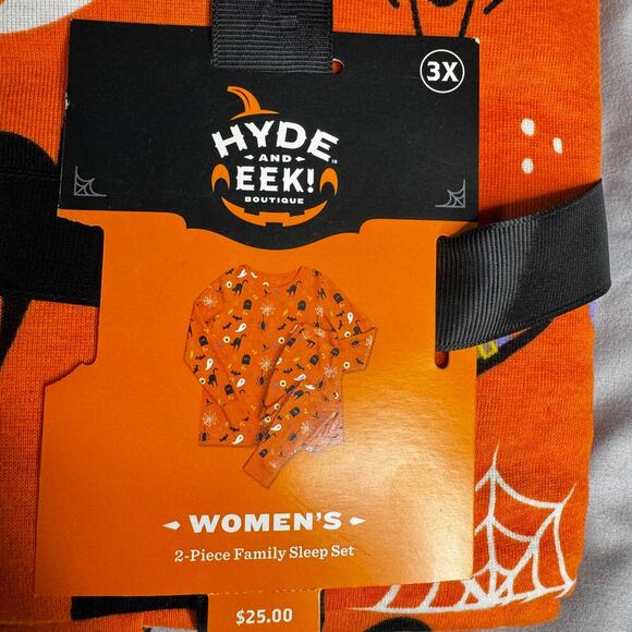 Hyde And Eek Target Women’s 2 Piece Family Halloween Sleep Set Size 3X New w/Tag - Picture 2 of 7